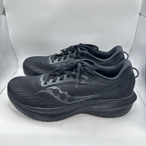 Saucony Triumph 21 ‘Triple Black’ Men’s Running Shoes Size 11 (S20881-12) NWOB main image 2